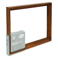 Ampersand Floaterframe - Thin, Walnut, 12" x 16", 7/8"