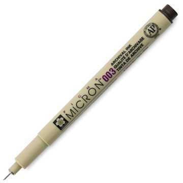 Open in modal - Sakura Pigma Micron Pen - Sepia, 003