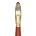 Blick Master Synthetic Brush - Filbert, Long Handle, Size 18