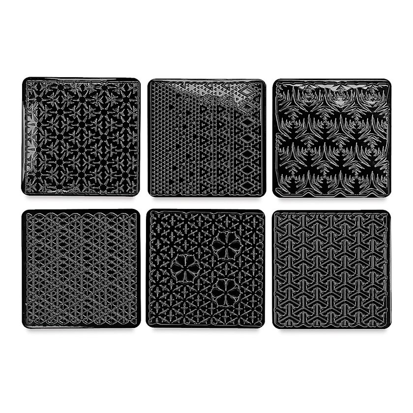 Cedar Canyon Rubbing Plates Set of 6, Triangles BLICK Art Materials