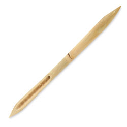 Richeson Bamboo Reed Pen - Small Bamboo pen shown angled