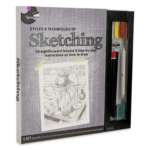 SpiceBox Master Class Styles and Techniques of Sketching Kit