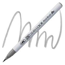 Kuretake Zig Clean Color Real Brush Pen - Cool Gray 3