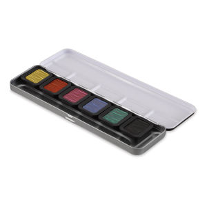 Finetec Premium Watercolor Pans Set - High Chroma, Set of 6