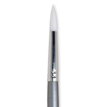 Open in modal - Liquitex Basics Synthetic Brush - Round, Long Handle, Size 8