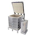L&L Davinci Square Kiln - X3236-D, Cone 10, 240V-3P, 66.3A, H x 30-1/2
