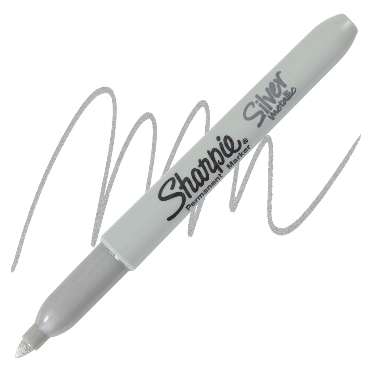 Sharpie Metallic Permanent Marker, Metallic Silver, Dozen 071641391000