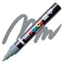 Posca Brush Paint Marker - Grey, Brush Tip, 1.0 - 4.0 mm