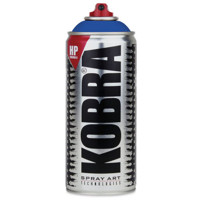 Kobra High Pressure Spray Paint - Fluorescent Blue, 400 ml