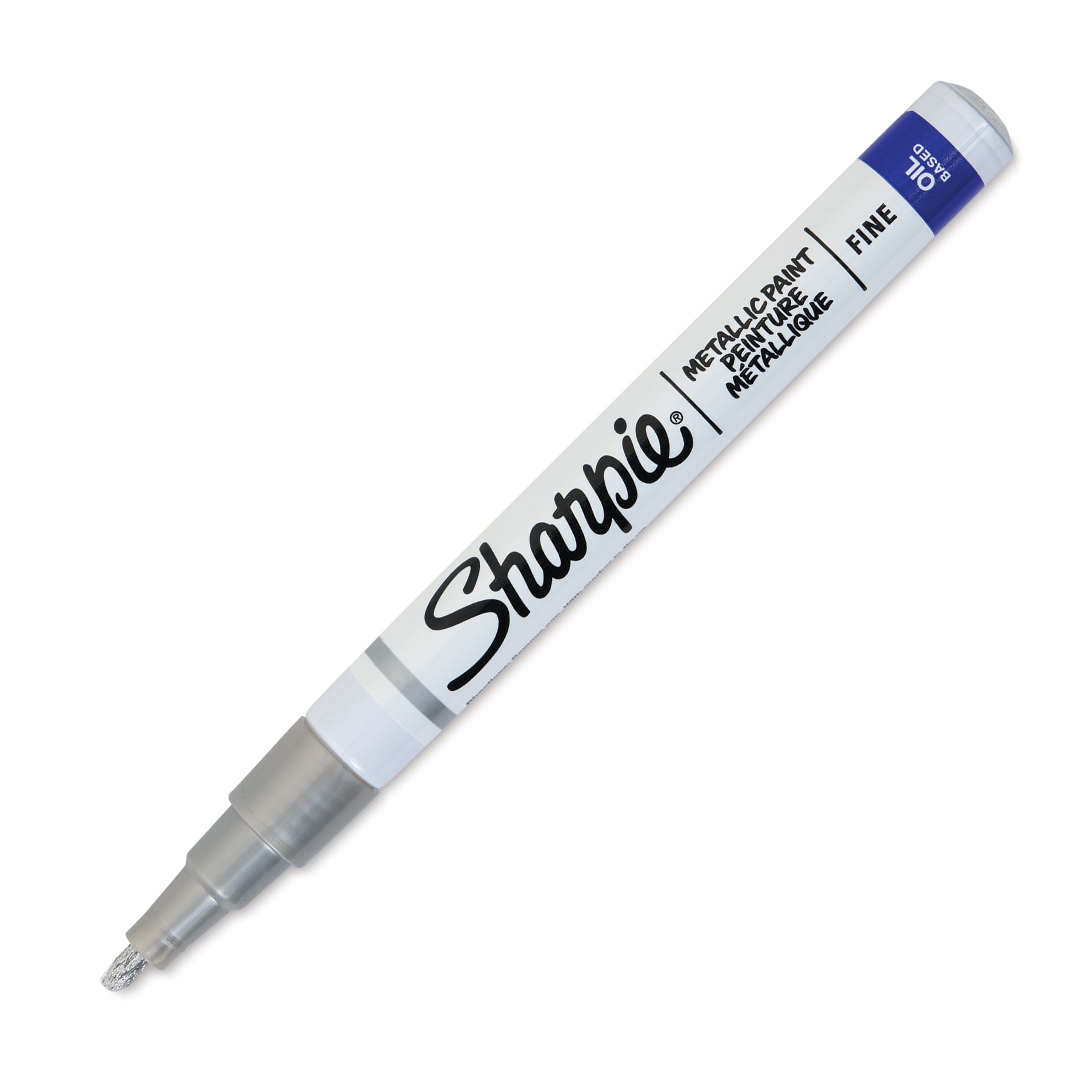 Sharpie Oil-Based Paint Marker Metallic Silver, Fine Point