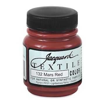Open in modal - Jacquard Textile Color - Mars Red, 8 oz jar