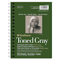 Strathmore 400 Series Recycled Toned Sketch Pad - 12" x 9", 50 Sheets, Cool Gray