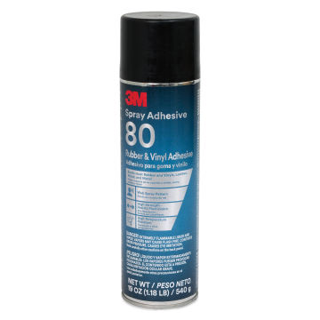 3M Rubber & Vinyl 80 Spray Adhesive - 19 oz, front of can