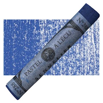 Open in modal - Sennelier Soft Pastel - Prussian Blue 288 pastel and swatch