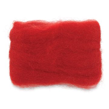 Open in modal - Wistyria Editions 100% Wool Roving - Chili Pepper, 14"