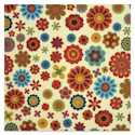 Elan Transfers Overglaze Decal Sheet - Flower Power