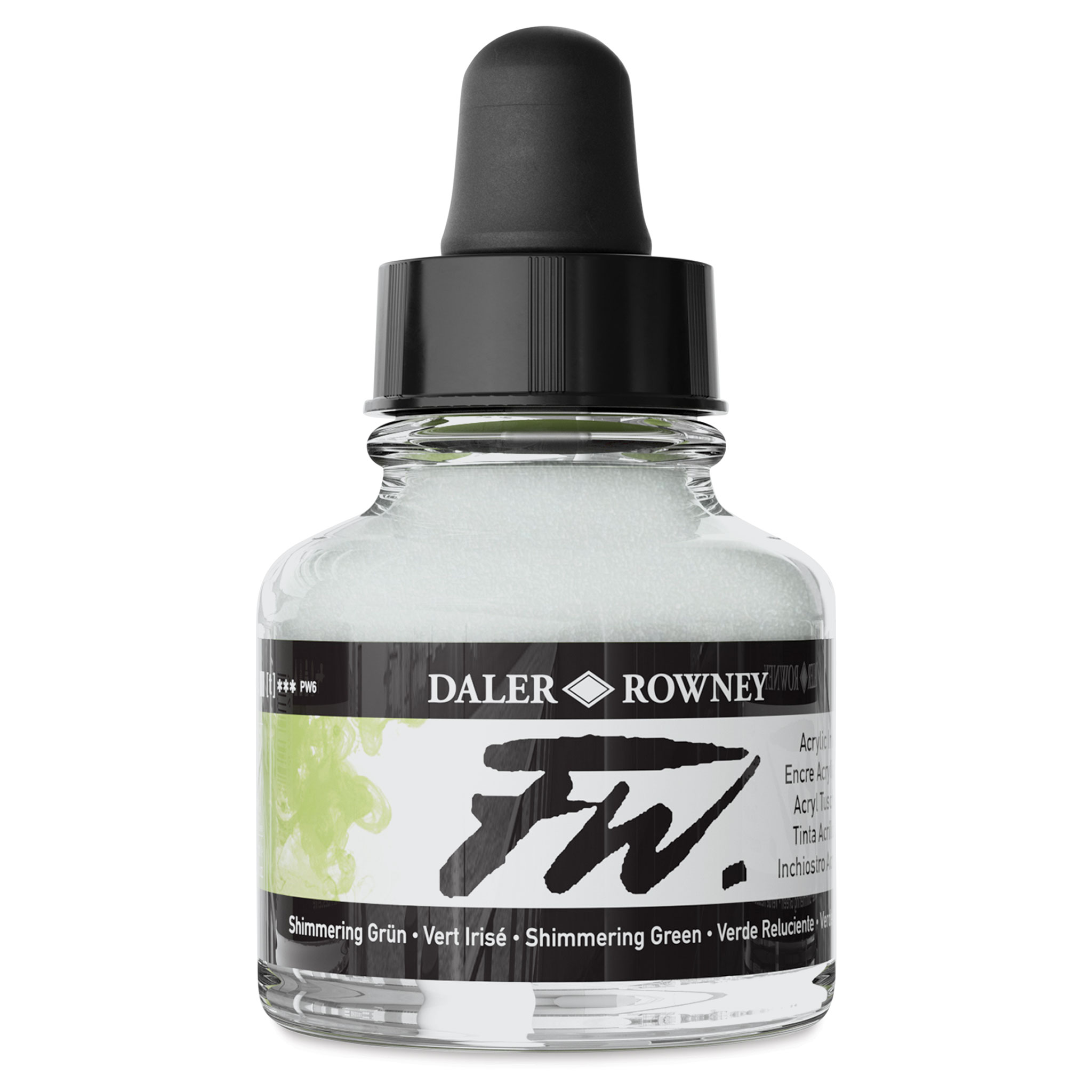 Daler-Rowney FW Acrylic Ink 6oz Process Cyan