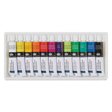 Royal & Langnickel Acrylic Paint Set of 12 contents