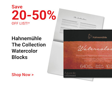 Save 20-50% off list! Hahnemühle The Collection Watercolor Blocks. Shop now.