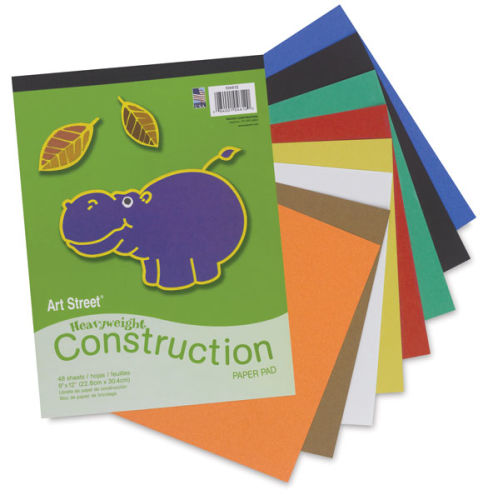 Art Street Lightweight Assorted Colors Construction Paper, 6 x 9, 500  Sheets