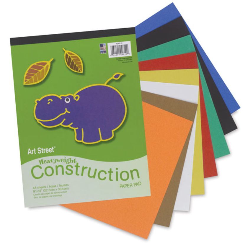 Art Street Construction Paper Pad - 9