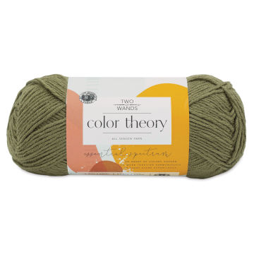 Lion Brand Color Theory Yarn - Caper (yarn skein with label)