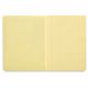 Pacon Dual Ruled Composition Books - Inside spread of Yellow book showing grid and lined pages
