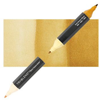 Open in modal - Spectrum Noir TriBlend Markers - Earth Brown marker and swatch