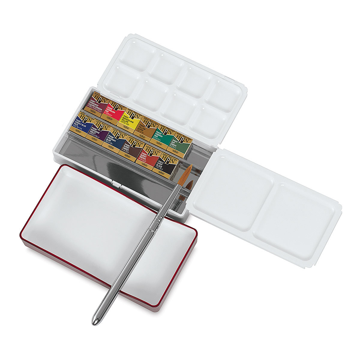 Holbein ABS Resin Watercolor Palette with Removable Well