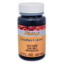 Fiebing's LeatherColors Leather Dye - Dark Brown, 2 oz