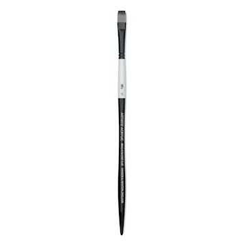 Open in modal - Winsor & Newton Artists’ Acrylic Brush - Bright, Long Handle, Size 12