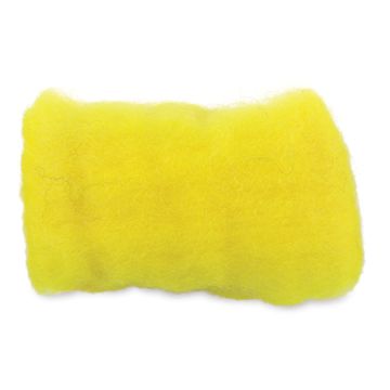 Open in modal - Wistyria Editions 100% Wool Roving - Yellow, 14"