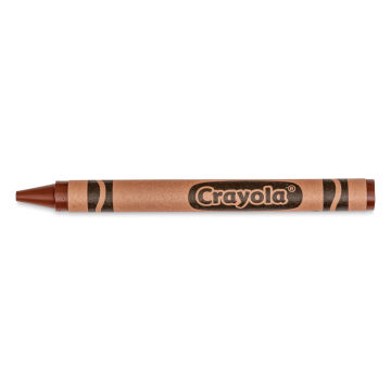 Crayola Crayons - Brown, single crayon