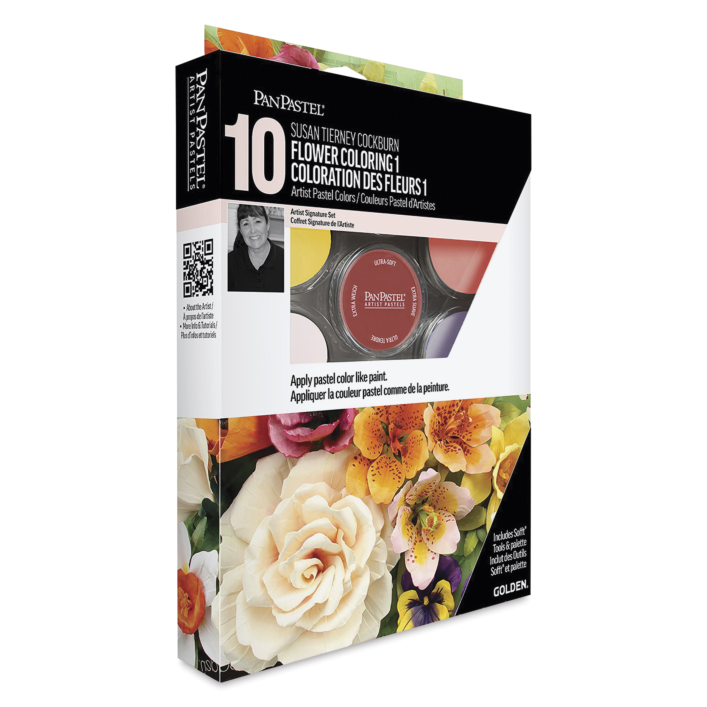 PanPastel Artists' Painting Pastels Set - Susan Tierney's Flower