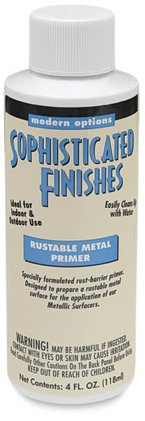 Primo Primer and Sealer Primer for Rustable Metals, 4 oz BLICK Art