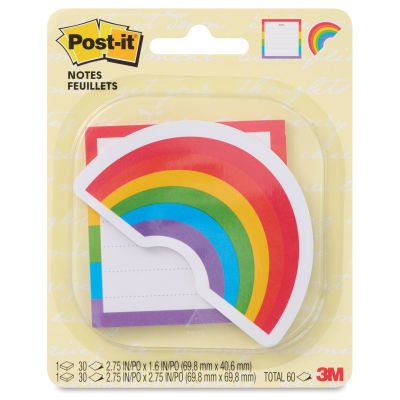Post-it Rainbow Notes (front of packaging)