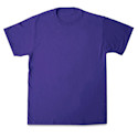 First Quality 50/50 T-Shirts, Adult Sizes - Purple Medium