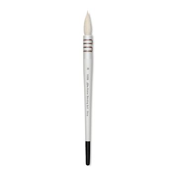 Open in modal - Silver Brush Atelier Quill Series Goat Hair Brush - Size 30, Short Handle