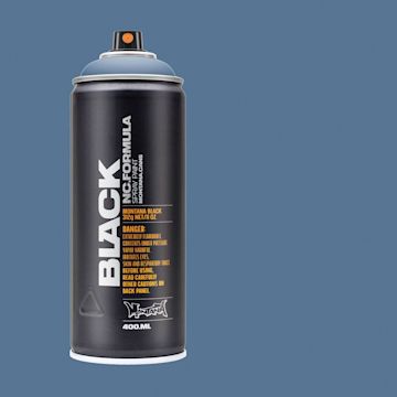 Open in modal - Montana Black Spray Paint - Marlin, 400 ml can with swatch