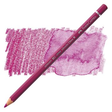 Open in modal - Faber-Castell Albrecht Durer Watercolor Pencil - Middle Purple Pink pencil and swatch