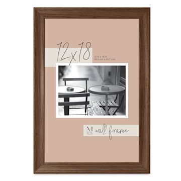 Open in modal - MCS Classic Edge Frame - 12" x 18" Walnut