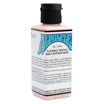 Open in modal - Alpha6 AlphaFlex Textile and Leather Paint - Raspberry Sherbet, 147 ml, Bottle