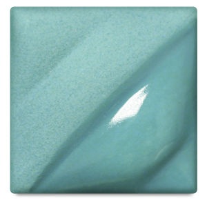 Amaco Lead-Free Velvet Underglaze - Turquoise Blue, 16 oz