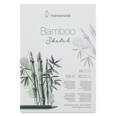 Hahnemühle Bamboo Sketch Pad - 5.83" x 8.27", 30 Sheets