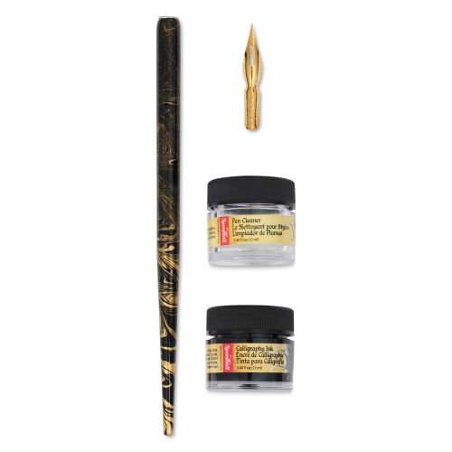 Speedball Signature Series Pen & Ink Calligraphy Set | Black