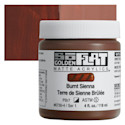 Golden SoFlat Matte Acrylic Paint - Burnt Sienna, 118 ml, Jar