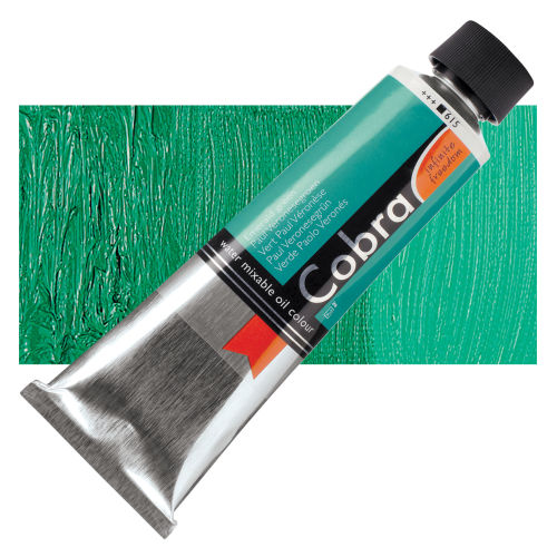 Royal Talens Cobra Water Mixable Oil Color - Chromium Oxide Green
