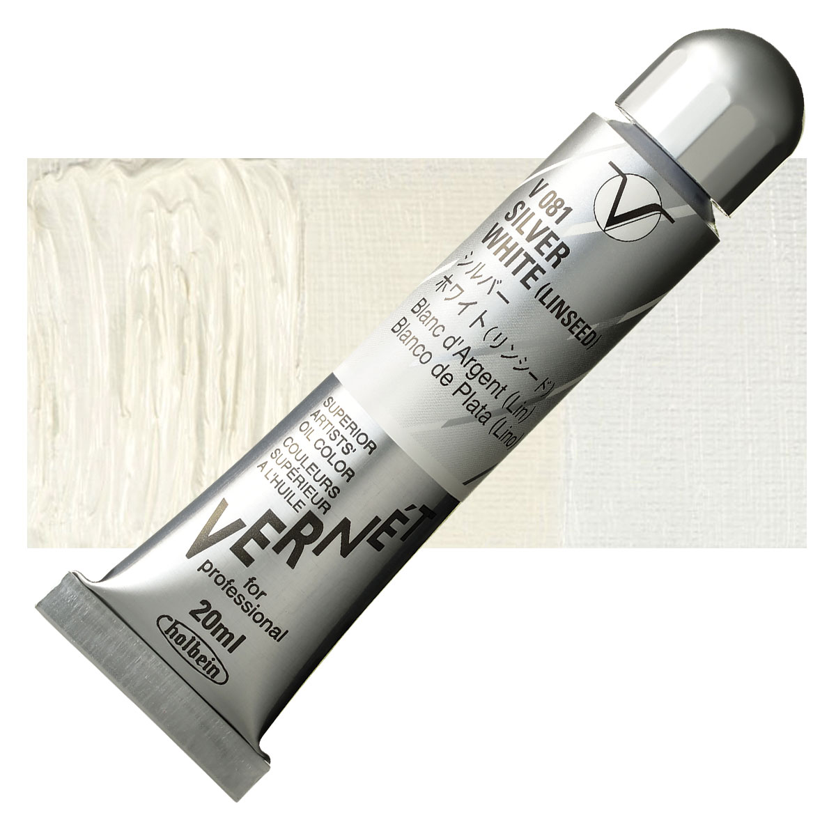 Holbein Vernét Superior Artists' Oil Color Silver White Flake