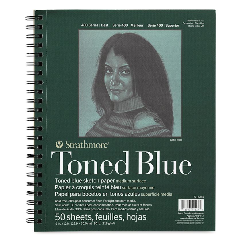 Strathmore 400 Series Recycled Toned Sketch Pad - 12