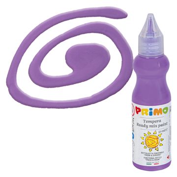 Open in modal - Primo Tempera Paint - Lilac, 50 ml bottle and swatch